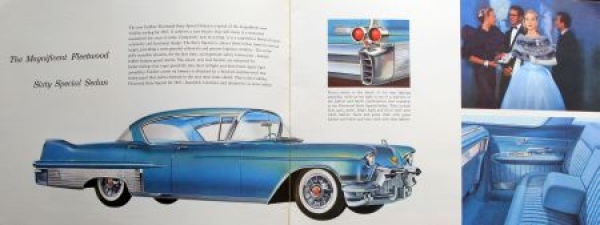 Cadillac Modelprogram 1957 Carbrochure (1925)